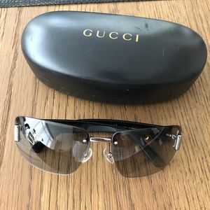 Gucci men’s rimless sunglasses GG 1798/N/S